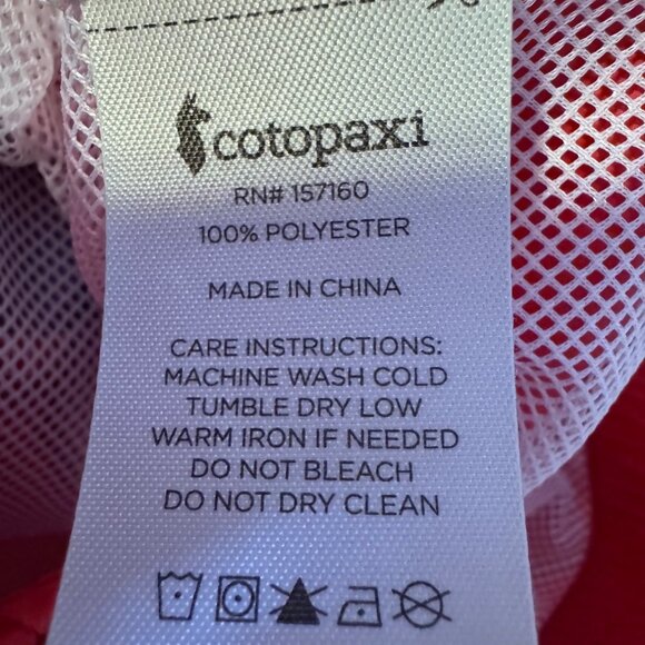 Cotopaxi Teca Vista Windbreaker Size WMN Large/ Men Medium Jacket NWT $130 - Picture 6 of 11